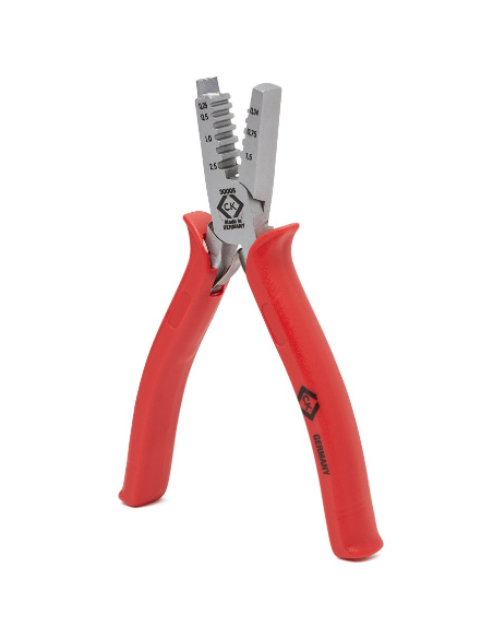 CRIMPADORA C&K  PUNTERAS  0.25-2.5mm²