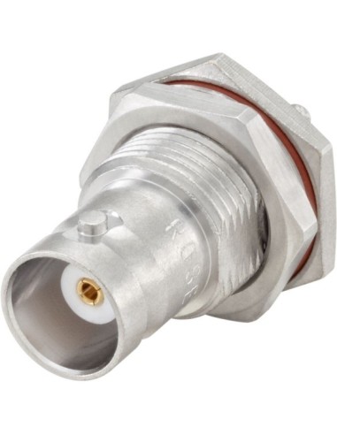 CONECTOR BNC HEMBRA CHASIS CRIMPAR RG213