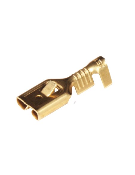 15 FASTON HEMBRA 6.3X2.5mm RETEN