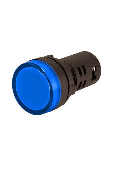 PILOTO LED MULTICHIP AZUL 12V
