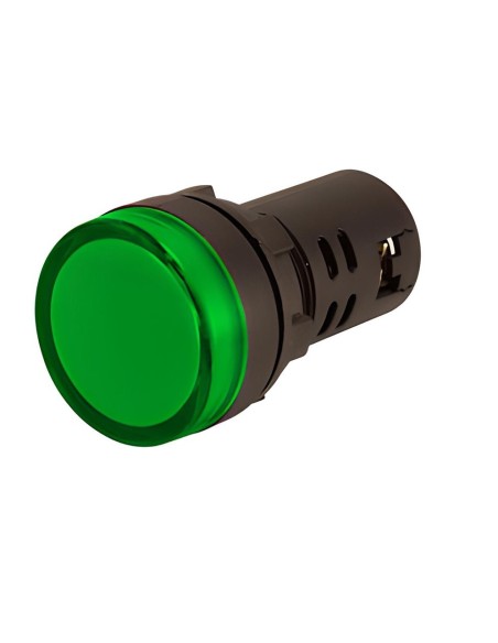 PILOTO LED MULTICHIP VERDE 12V