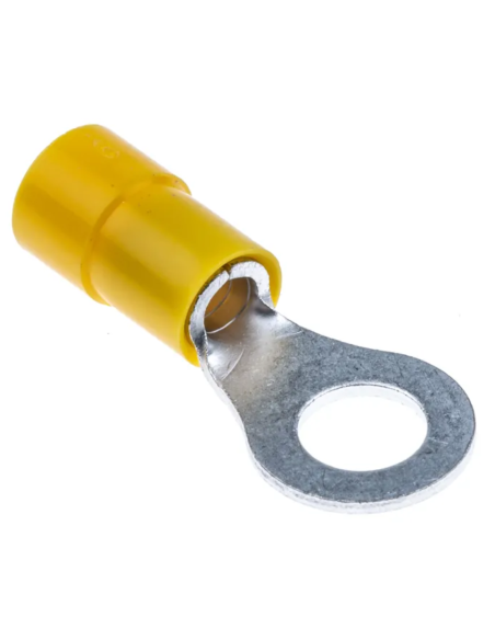 TERMINAL AISLADO REDONDO 10.5MM AMAR