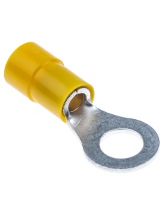 TERMINAL REDONDO AISLADO 8.4mm AMARILLO 2