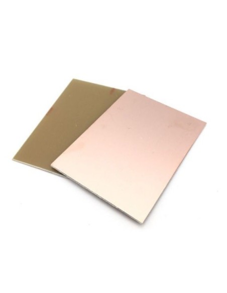 PLACA VIRGEN FIBRA DE VIDRIO 1 CARA 75x100mm