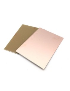 PLACA VIRGEN FIBRA DE VIDRIO 1 CARA 144x160mm