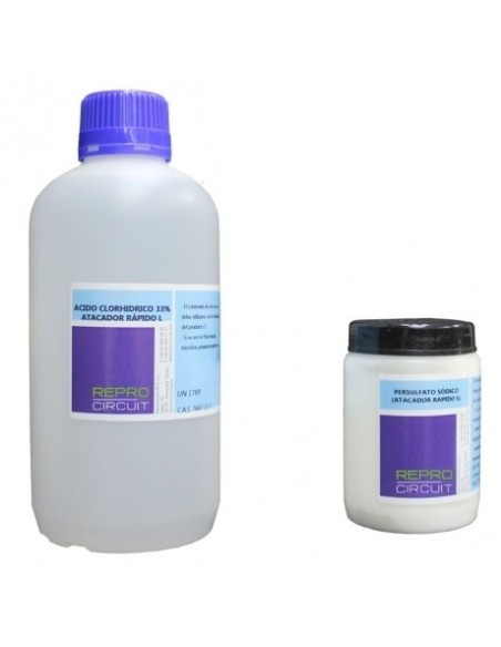 ATACADOR RAPIDO - ACIDO CLORHIDRICO & PERSULFATO SODICO
