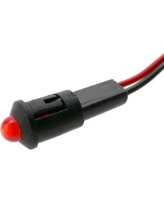 PILOTO LED ROJO 12 VDC