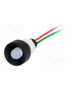 PILOTO LED BLANCO 10mm 230V