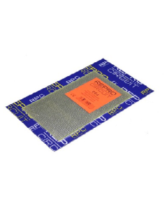 PLACA DE FIBRA DE VIDRIO DE TOPOS PERFORADA PASO 2.54 90X155MM