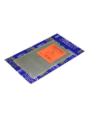 PLACA DE FIBRA DE VIDRIO DE TOPOS PERFORADA PASO 2.54 90X155MM