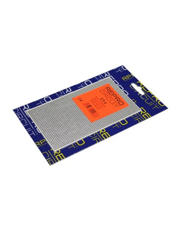 PLACA DE BAQUELITA DE TOPOS PASO 2.54 90X155mm