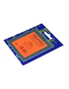 PLACA DE FIBRA DE VIDRIO PISTAS PERFORADA PASO 2.54 77,5X90mm