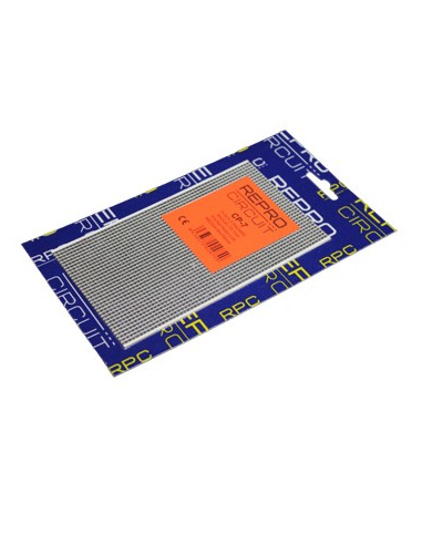 PLACA DE BAQUELITA DE PISTAS PERFORADA PASO 2.54 90X155mm