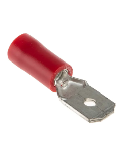 LENGUETA MACHO ROJO 4.8X0.5mm