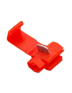 BLISTER CONECTOR RAPIDOS 10 UDS ROJOS 1mm