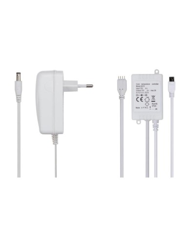 JUEGO TIRA LED 5mts. ANIMADA & CONTROLADA CON MANDO-KIT CON ALIMENTADOR