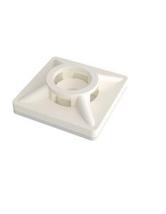 100 BASES ADHESIVAS 27X27mm NEUTRAS