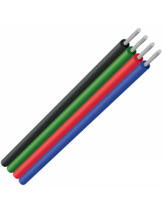 CABLE PLANO RGB & COMUN PARA LEDS