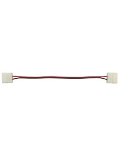 CABLE CON 2 CONECTORES PUSH PARA TIRAS LED  - 1 COLOR - 8 mm
