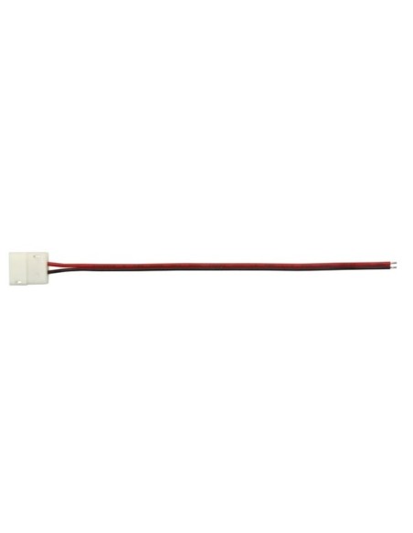 CABLE CON 1 CONECTOR PUSH PARA TIRAS LED FLEXIBLES - 1 COLOR - 10 mm