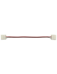 CABLE CON 2 CONECTORES PUSH PARA TIRAS LED - 1 COLOR - 10 mm
