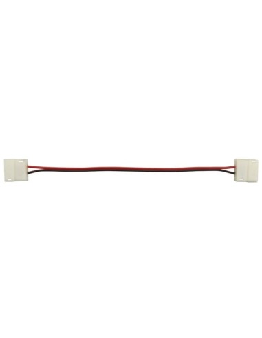 CABLE CON 2 CONECTORES PUSH PARA TIRAS LED - 1 COLOR - 10 mm