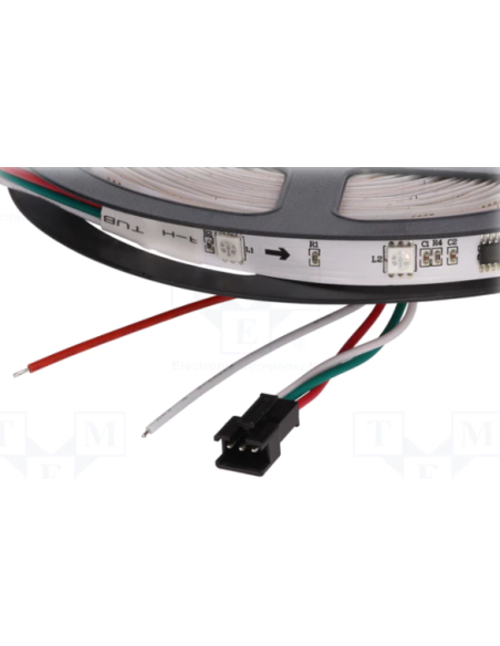 TIRA RGB 1M 12V 30LED 5050 RGB
