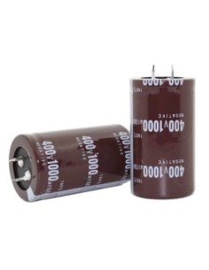 CONDENSADOR ELECTRICO RADIAL 1000UF 400V 105º