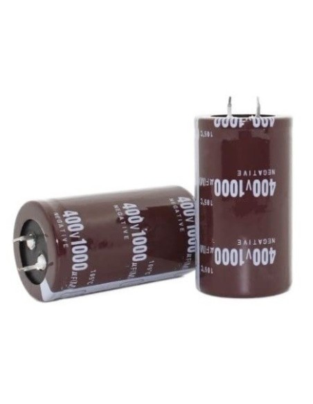 CONDENSADOR ELECTRICO RADIAL 1000UF 400V 105º
