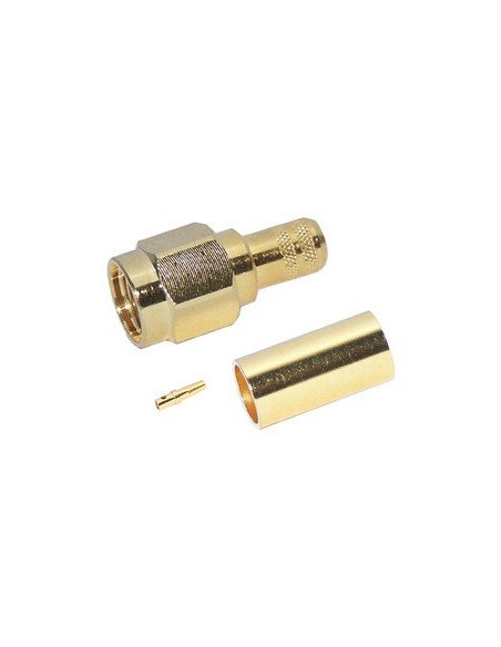CONECTOR RSMA MACHO RG174