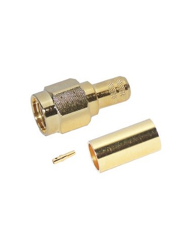 CONECTOR  MACHO RSMA INVERTIDO RG58