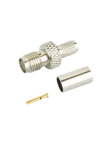 CONECTOR SMA HEMBRA CRIMPAR RG58