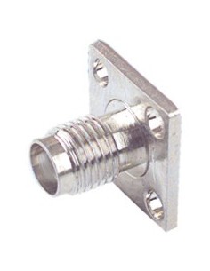 BASE SMA HEMBRA PANEL 4 TORNILLOS