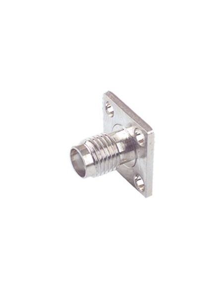 BASE SMA HEMBRA PANEL 4 TORNILLOS