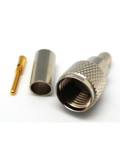CONECTOR MINI UHF MACHO RG-58 CRIMPAR