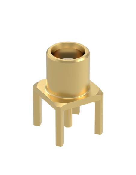 MCX HEMBRA VERTICAL PARA PCB