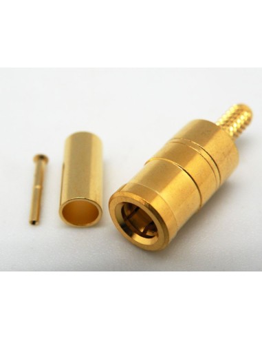 CONECTOR SMB HEMBRA CRIMPAR RG174