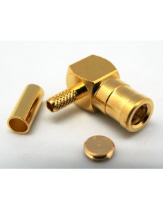 SMB Hembra  ACODADO RG174/RG188/RG316