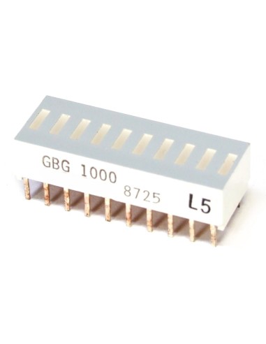 BARRA DIL 10 LED VERDE