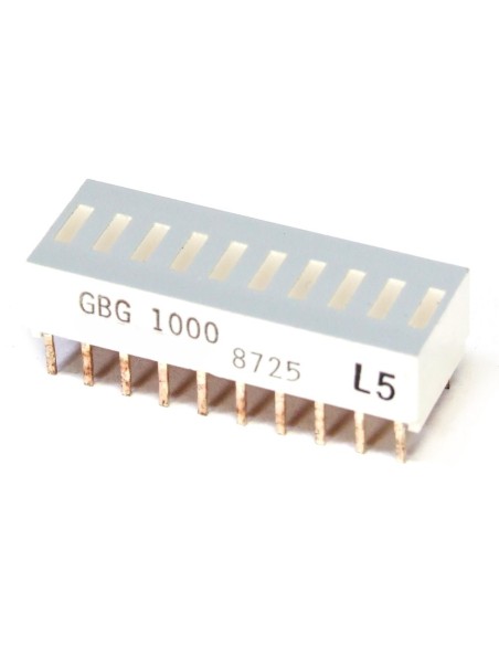 BARRA DIL 10 LED VERDE