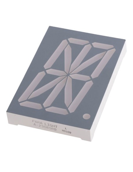 DISPLAY ALPHANUMERICO ANODO COMUN ROJO