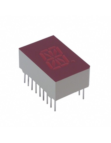 DISPLAY ALFANUMERICO ROJO