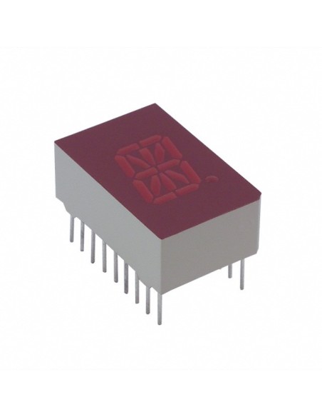 DISPLAY ALFANUMERICO ROJO