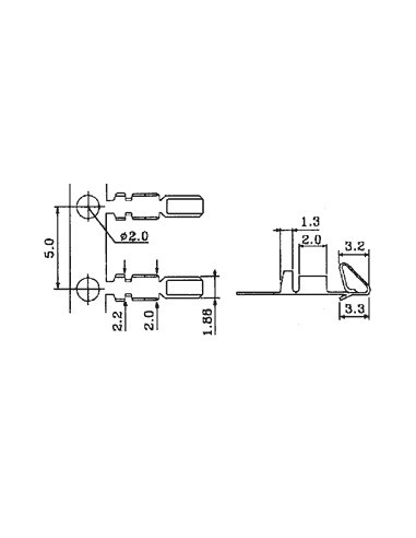 TERMINAL JST PARA CONECTORES BTWF..SC