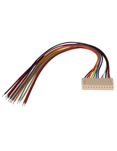 CONECTOR AEREO HEMBRA CON CABLE DE 12 CTS 2'54