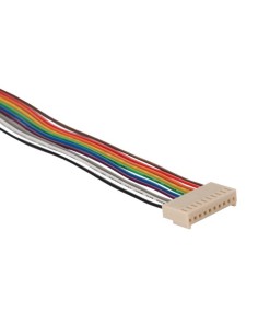 CONECTOR AEREO HEMBRA CON CABLE DE 10 CTS 2'54