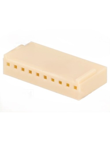 CONECTOR AEREO HEMBRA DE 10 CTS 2'54mm