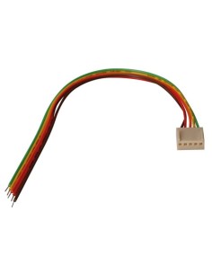 CONECTOR AEREO HEMBRA CON CABLE DE 5 CTS 2'54