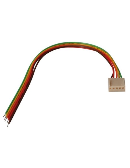 CONECTOR AEREO HEMBRA CON CABLE DE 5 CTS 2'54