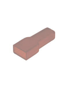 FUNDA TERMINALES HEMBRA 6.3mm MARRON